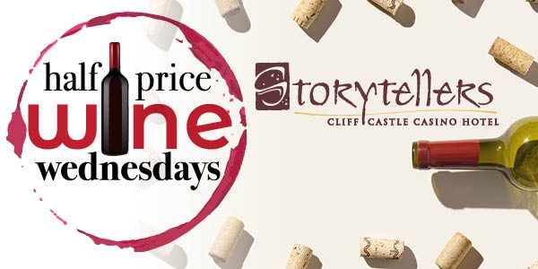 half price wine Wednesdays