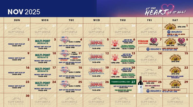 November 25 Calendar