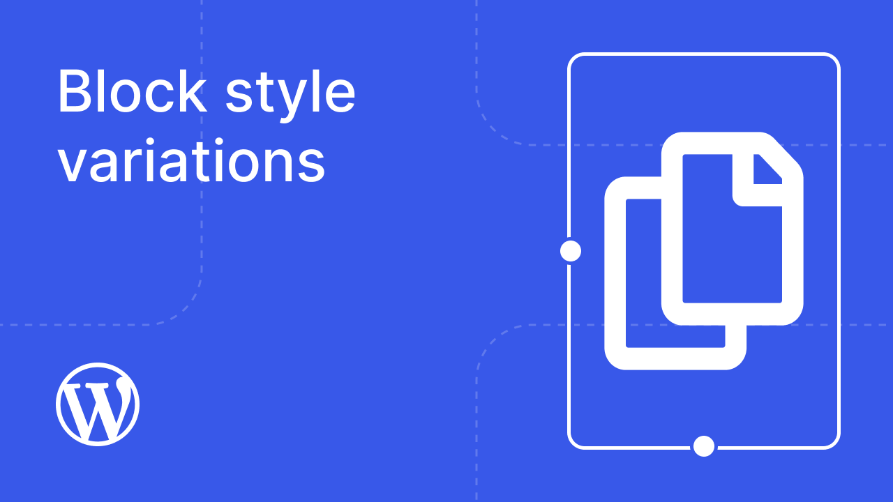 Block style variations