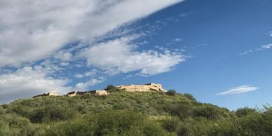 Tuzigoot National Monument near Sedona Arizona is a historic site over 1 thousand years old.