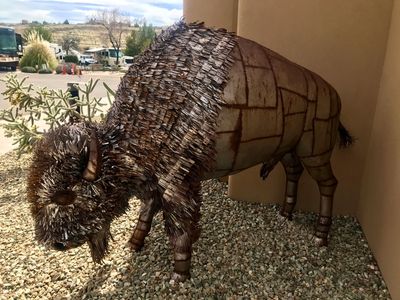 Camp Verde Yavapai Apache Locally Made Buffalo, Near Sedona Arizona Cliff Castle Casino